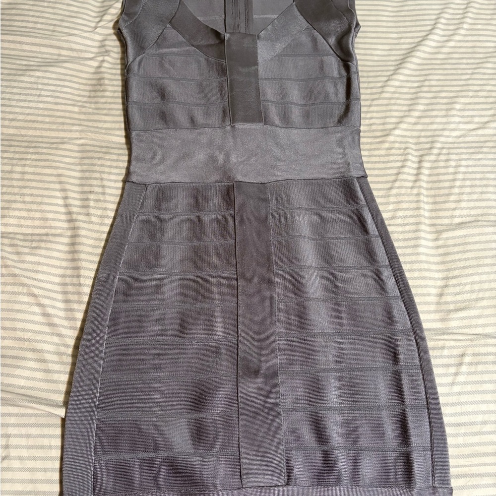 French Connection Charcoal Mini Dress